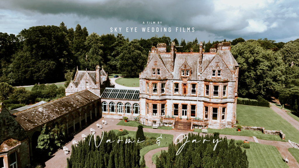 Castle Leslie Estate exterior – Naomi & Gary’s Castle Leslie wedding film